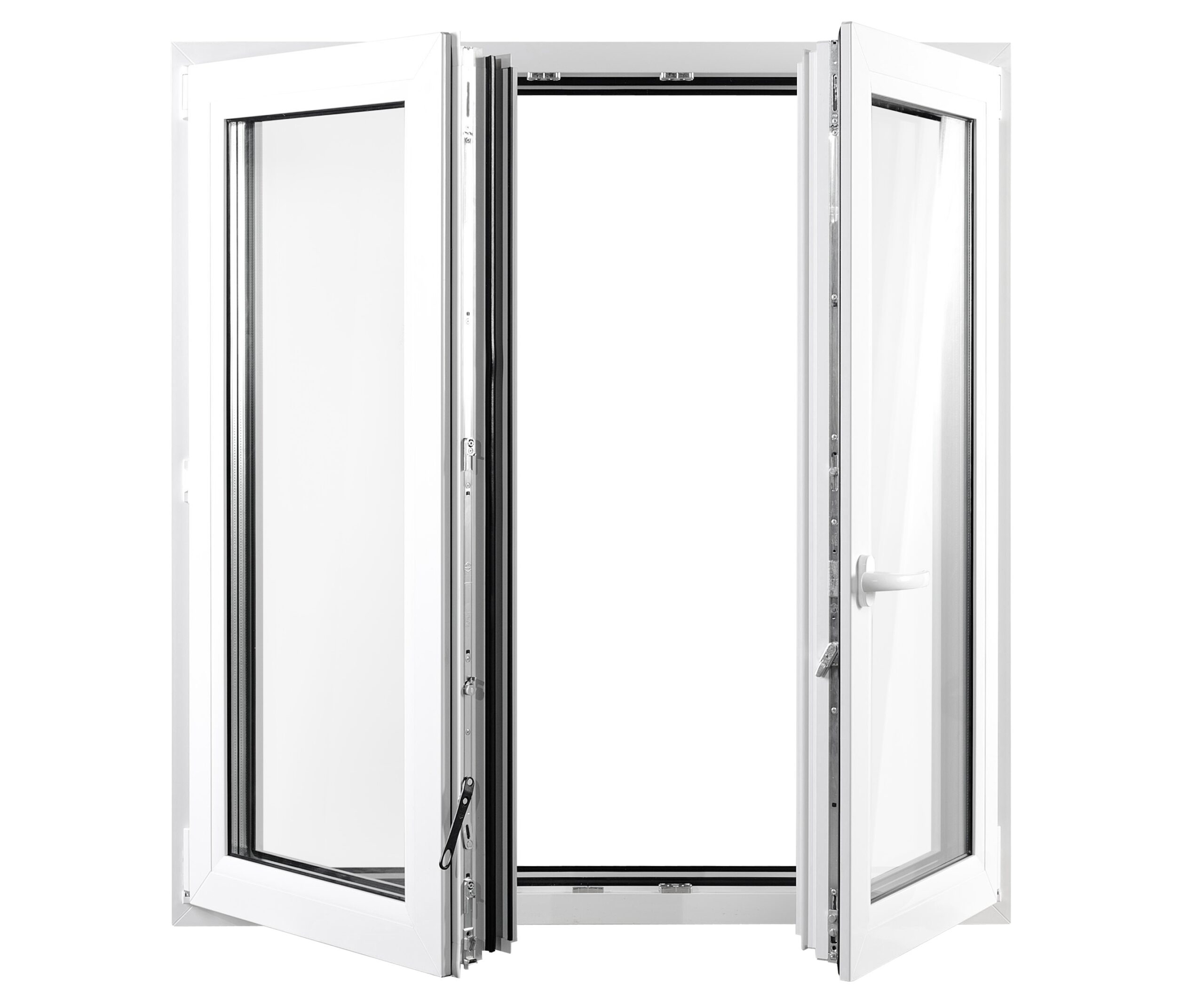 PVC Vindu Tofløyet sidesving med vipp – Iglo Energy Classic